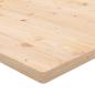 Preview: Tischplatte 90x90x2,5 cm Massivholz Kiefer Quadratisch