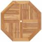 Preview: Gartentisch Klappbar 110x110x75 cm Massivholz Teak