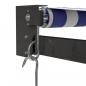 Preview: Markise Einziehbar Blau und Weiß 3x2,5 m Stoff und Aluminium