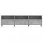 Preview: TV-Schrank Betongrau 150x30x44,5 cm Holzwerkstoff
