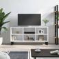 Preview: ARDEBO.de - TV-Schrank Weiß 103,5x30x50 cm Holzwerkstoff