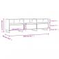 Preview: TV-Schrank Sonoma-Eiche 150x30x44,5 cm Holzwerkstoff