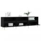 Preview: TV-Schrank Schwarz 150x30x44,5 cm Holzwerkstoff