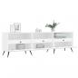 Preview: TV-Schrank Weiß 150x30x44,5 cm Holzwerkstoff