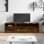 Preview: ARDEBO.de - TV-Schrank Räuchereiche 150x30x44,5 cm Holzwerkstoff