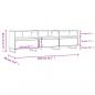 Preview: TV-Schrank Hochglanz-Weiß 150x30x44,5 cm Holzwerkstoff