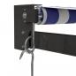 Preview: Markise Einziehbar Blau und Weiß 4x3 m Stoff und Aluminium