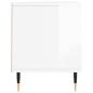 Preview: TV-Schrank Hochglanz-Weiß 100x34,5x44,5 cm Holzwerkstoff