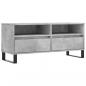 Preview: TV-Schrank Betongrau 100x34,5x44,5 cm Holzwerkstoff