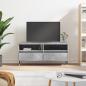 Preview: ARDEBO.de - TV-Schrank Betongrau 100x34,5x44,5 cm Holzwerkstoff