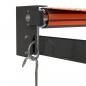 Preview: Markise Einziehbar Orange und Braun 4x3 m Stoff und Aluminium