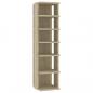 Preview: Schuhschrank Sonoma-Eiche 27,5x27x102 cm Holzwerkstoff