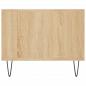Preview: Couchtisch Sonoma-Eiche 102x50x40 cm Holzwerkstoff