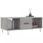 Preview: Couchtisch Grau Sonoma 102x50x40 cm Holzwerkstoff