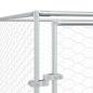 Preview: Outdoor-Hundezwinger Silbern 2x2x2 m Verzinkter Stahl