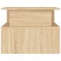 Preview: Couchtisch Sonoma-Eiche 90x55x42,5 cm Holzwerkstoff
