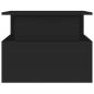 Preview: Couchtisch Schwarz 90x55x42,5 cm Holzwerkstoff