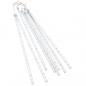 Preview: LED Meteor-Lichter 8 Stk. 50 cm Mehrfarbig 288 LEDs
