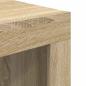 Preview: Couchtisch Sonoma-Eiche 50x50x35 cm Holzwerkstoff