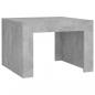 Preview: Couchtisch Betongrau 50x50x35 cm Holzwerkstoff