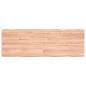 Preview: ARDEBO.de - Tischplatte 120x40x(2-6) cm Massivholz Behandelt Baumkante
