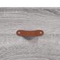 Preview: Couchtisch Grau Sonoma 102x50x40 cm Holzwerkstoff