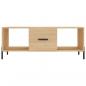 Preview: Couchtisch Sonoma-Eiche 102x50x40 cm Holzwerkstoff