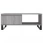 Preview: Couchtisch Grau Sonoma 90x60x35 cm Holzwerkstoff