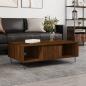 Preview: ARDEBO.de - Couchtisch Braun Eichen-Optik 104x60x35 cm Holzwerkstoff