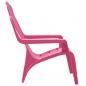 Preview: Kinder-Gartenstühle 2 Stk. Rosa 37x34x44 cm PP Holzoptik