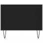 Preview: Couchtisch Schwarz 90x50x40 cm Holzwerkstoff