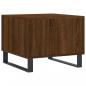 Preview: Couchtisch Braun Eichen-Optik 50x50x40 cm Holzwerkstoff