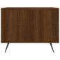 Preview: Couchtisch Braun Eichen-Optik 50x50x40 cm Holzwerkstoff