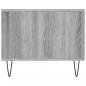 Preview: Couchtisch Grau Sonoma 90x50x40 cm Holzwerkstoff