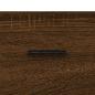 Preview: Couchtisch Braun Eichen-Optik 90x50x40 cm Holzwerkstoff