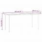 Preview: 2-tlg. Garten-Essgruppe mit Kissen Grau Poly Rattan