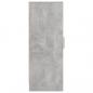Preview: Schuhschrank Betongrau 32x35x92 cm Holzwerkstoff