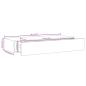 Preview: Wandregale mit Schubladen 2 Stk. Weiß 60x23,5x10 cm MDF