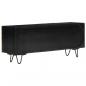 Preview: TV-Schrank 110x30x45 cm Massivholz Mango
