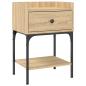Preview: Nachttische 2 Stk. Sonoma-Eiche 40,5x31x60 cm Holzwerkstoff