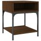 Preview: Nachttische 2 Stk. Braun Eichen-Optik 40x41x50 cm Holzwerkstoff