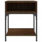 Preview: Nachttische 2 Stk. Braun Eichen-Optik 40x41x50 cm Holzwerkstoff