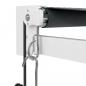 Preview: Elektrische Markise mit Kurbel Anthrazit 4,5x3 m