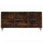 Preview: TV-Schrank Räuchereiche 103,5x30x50 cm Holzwerkstoff