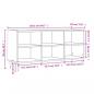 Preview: TV-Schrank Räuchereiche 103,5x30x50 cm Holzwerkstoff