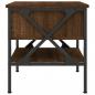 Preview: Nachttische 2 Stk. Braun Eichen-Optik 40x42x45 cm Holzwerkstoff