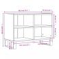 Preview: TV-Schrank Schwarz 69,5x30x50 cm Holzwerkstoff