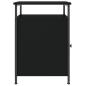 Preview: Nachttische 2 Stk. Schwarz 40x42x60 cm Holzwerkstoff