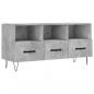 Preview: TV-Schrank Betongrau 102x36x50 cm Holzwerkstoff