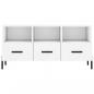 Preview: TV-Schrank Weiß 102x36x50 cm Holzwerkstoff